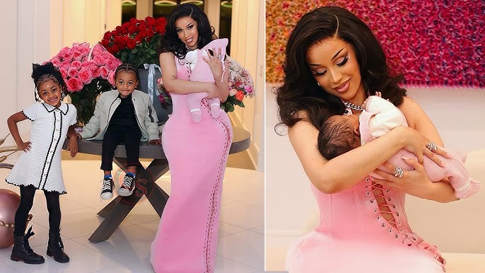 Cardi B Celebrates Her 32nd Birthday Sharing Sweet Family Snaps With Her  Kids - YouTube